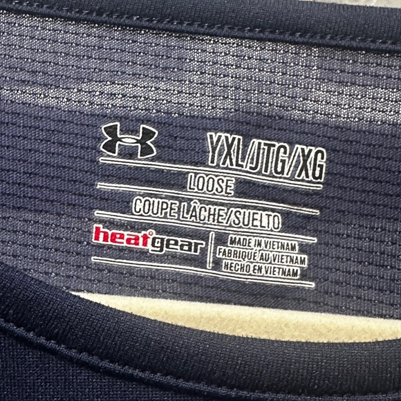 Under Armour HeatGear Sleeveless Shirt-Youth Girls - Picture 3 of 4